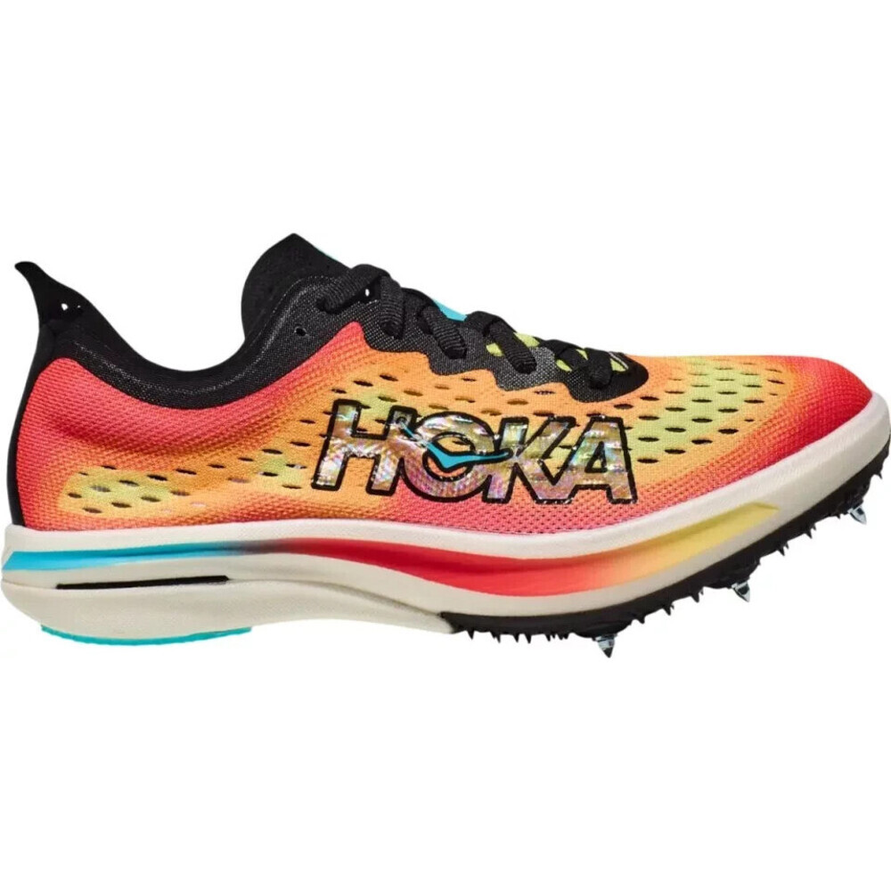 HTFoka One One Cielo FlyX 1151990-BYZ Men's 9 Orange Black Running Spikes TF8331